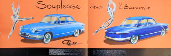 Panhard PL 17 Modelprogram 1960 "Elegance" Carbrochure (2379)